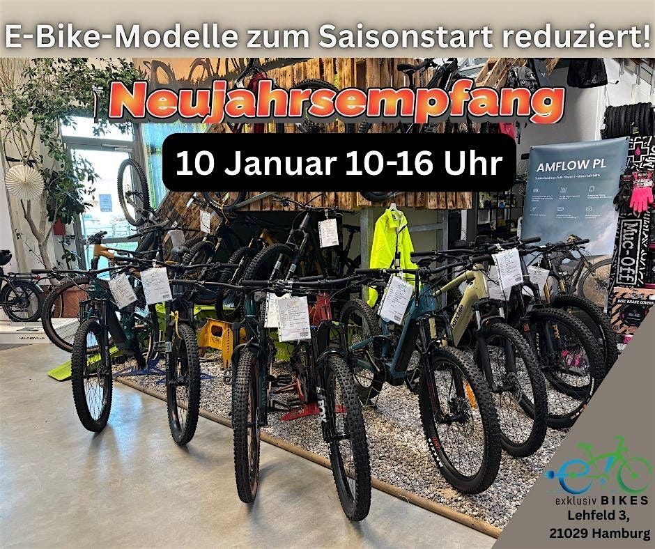 Neujahrsempfang 2026 bei exklusiv BIKES
