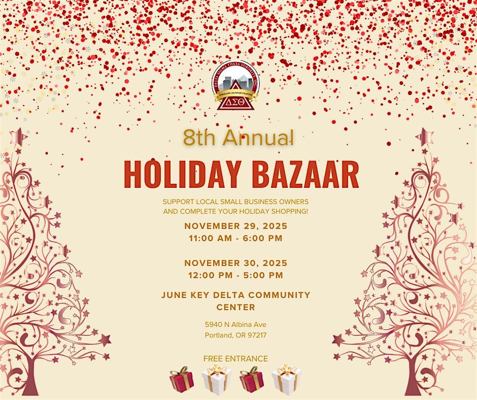 8th Annual Holiday Bazaar | Event in Portland | AllEvents