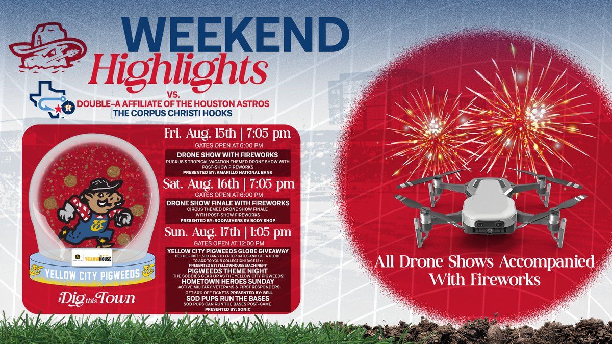 Amarillo Sod Poodles at Corpus Christi Hooks at Whataburger Field, 12 May | Event in Corpus Christi | AllEvents