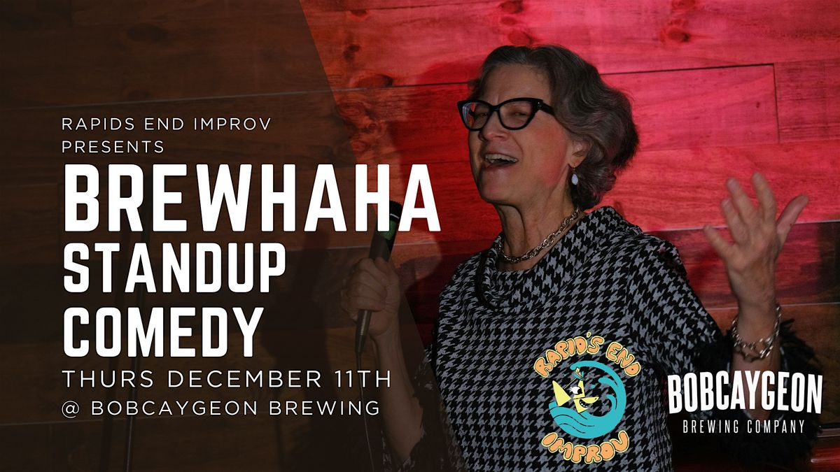 BREWHAHA: Stand Up Comedy @ Bobcaygeon Brewing, 11 December | Event in Peterborough | AllEvents