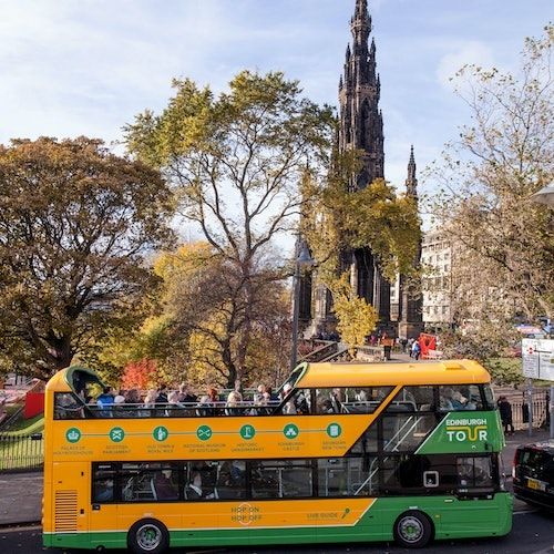Hopon Hopoff Bus Edinburgh, City Tours Edinburgh, August 24 2023