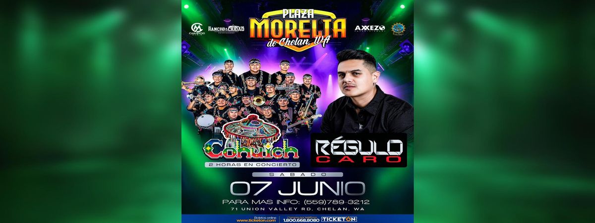 JARIPEO BAILE CON COHUICH & REGULO CARO, 7 June | Event in Chelan | AllEvents