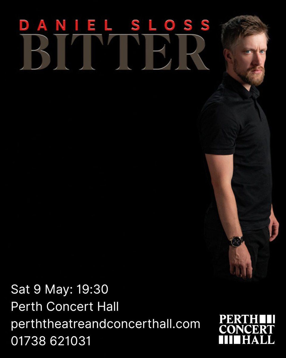 Daniel Sloss: BITTER at The Wilbur, 7 August | Event in Boston | AllEvents