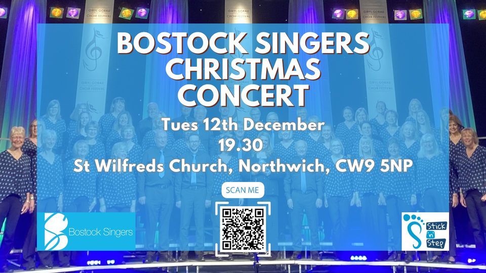 Bostock Singers Christmas Concert, St Wilfrids RC Church Northwich