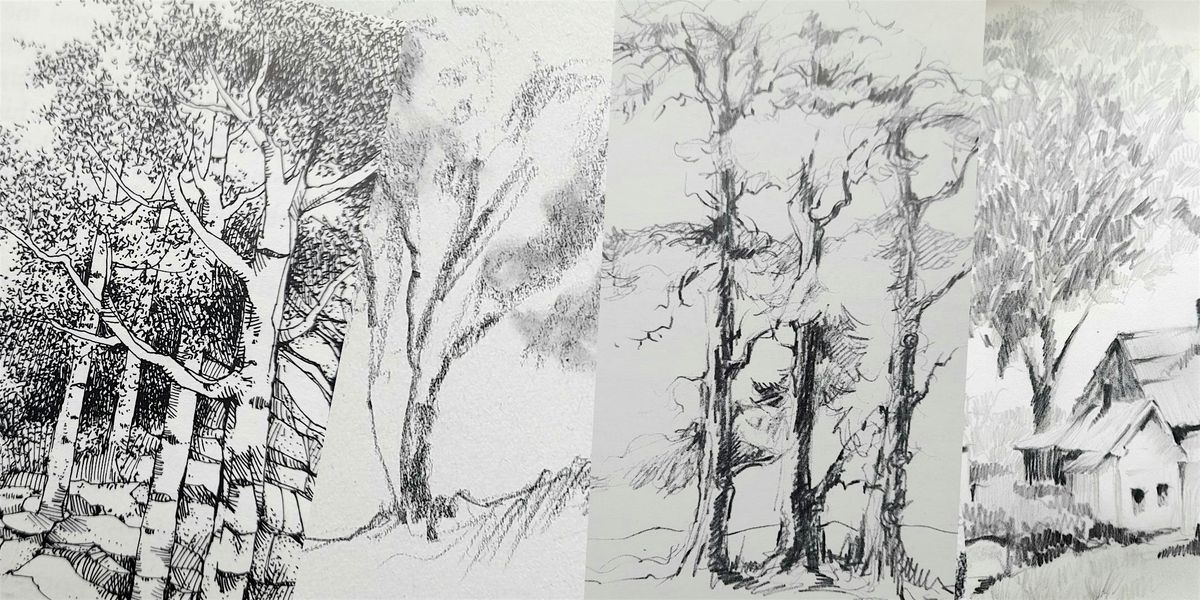 Outdoor Sketching Trees and the Riverbank with Linda Hollingshead, 6 June | Event in Bradford | AllEvents