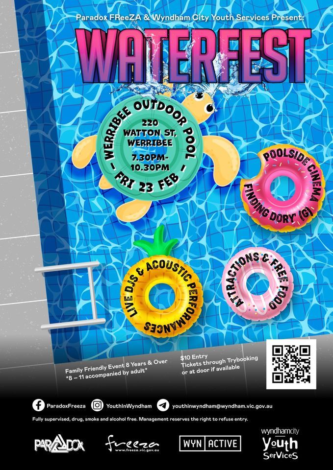 Waterfest 2024, Werribee Outdoor Pool, Werribee South, February 23 2024 AllEvents.in