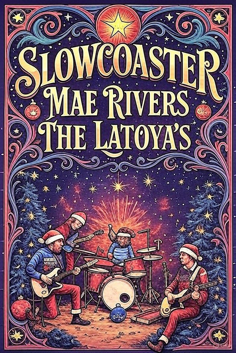 SLOWCOASTER, Mae Rivers and the Latoyas Live at The Red Farm, 13 December | Event in Sydney River | AllEvents