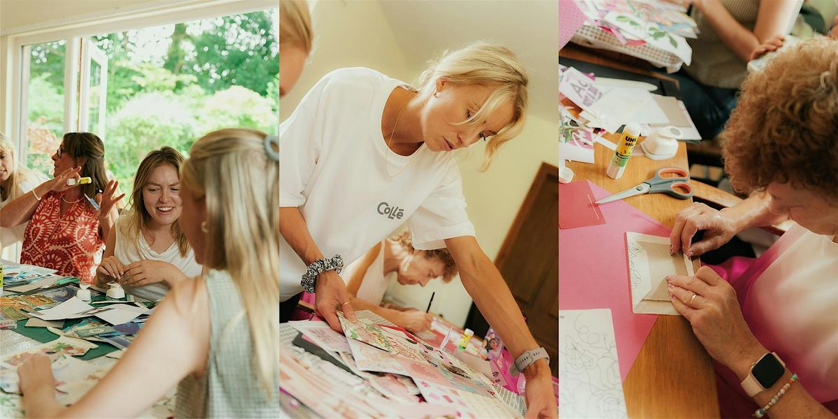 Send Yourself Some Love: A Collé Collaged Heart Chain Zine Workshop, 25 January | Event in Boscombe | AllEvents