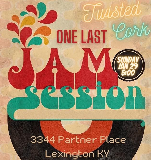 Jam Session Twisted Cork, The Twisted Cork, Lexington, January 29 2023