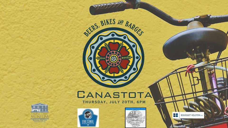 Beers, Bikes, and Barges Canastota, Canastota Canal Town, July 20 2023