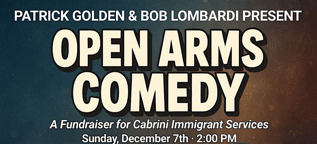Open Arms Comedy, 7 December | Event in New York | AllEvents
