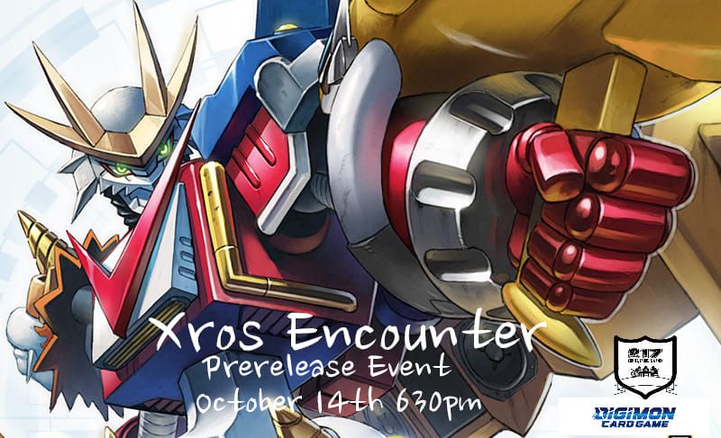 Digimon BT10 Xros Encounter Prerelease 217 Comics Cards Games Springfield October 14 2022 