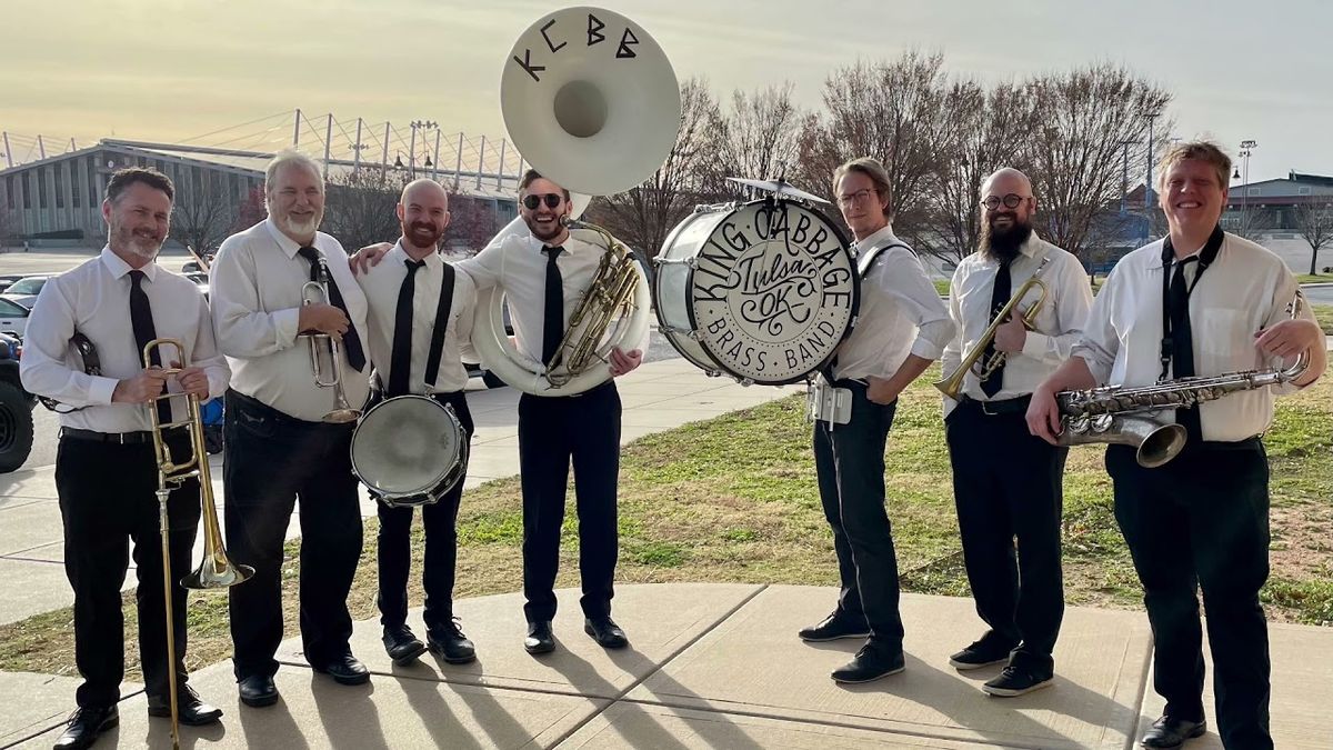 King Cabbage Brass Band, Majestic Lounge, Fayetteville, 24 May