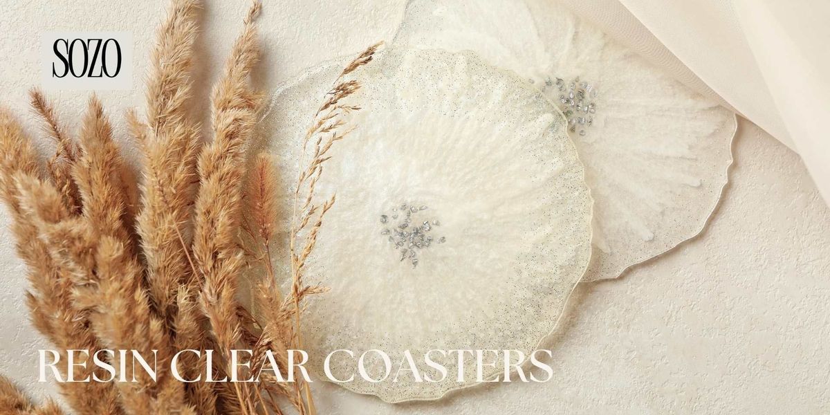 RESIN CLEAR COASTERS DELHI