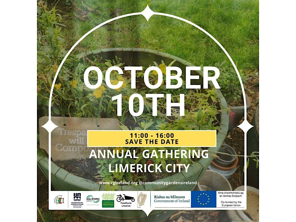 Autumn Gathering Limerick and Launch of Community Gardens & Allotments ...