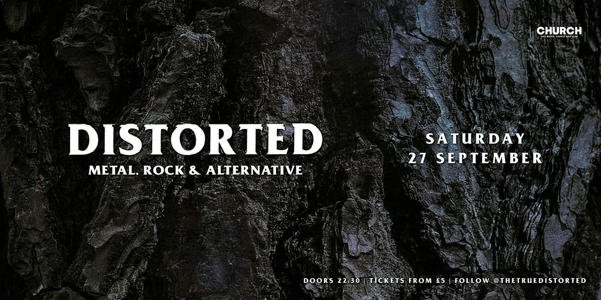 Distorted Club Night, 27 September | Event in Dundee | AllEvents