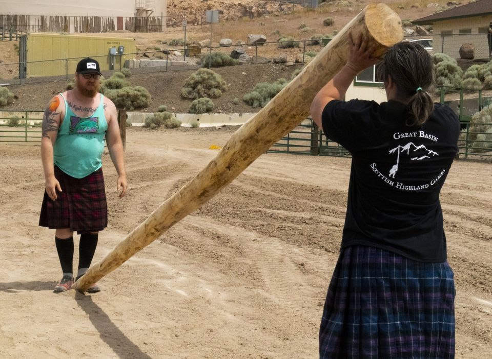 2nd annual Great Basin Scottish Highland Games , Gandolpho Rodeo Arena