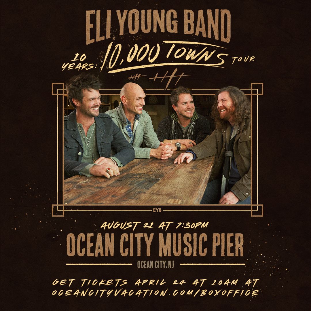 Eli Young Band at Coves Amphitheater, 10 October | Event in Union Hall | AllEvents