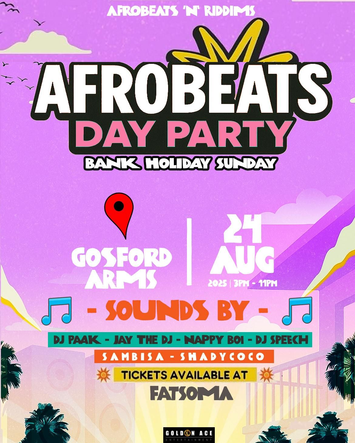 AFROBEATS DAY PARTY 🎉 (BANK HOLIDAY WEEKEND), 24 August | Event in Coventry | AllEvents