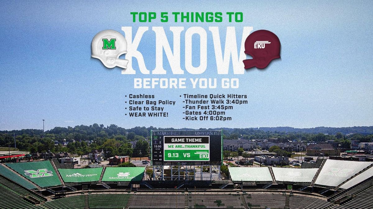 Parking Marshall Thundering Herd at Eastern Kentucky Colonels Womens Basketball, 14 December | Event in Richmond