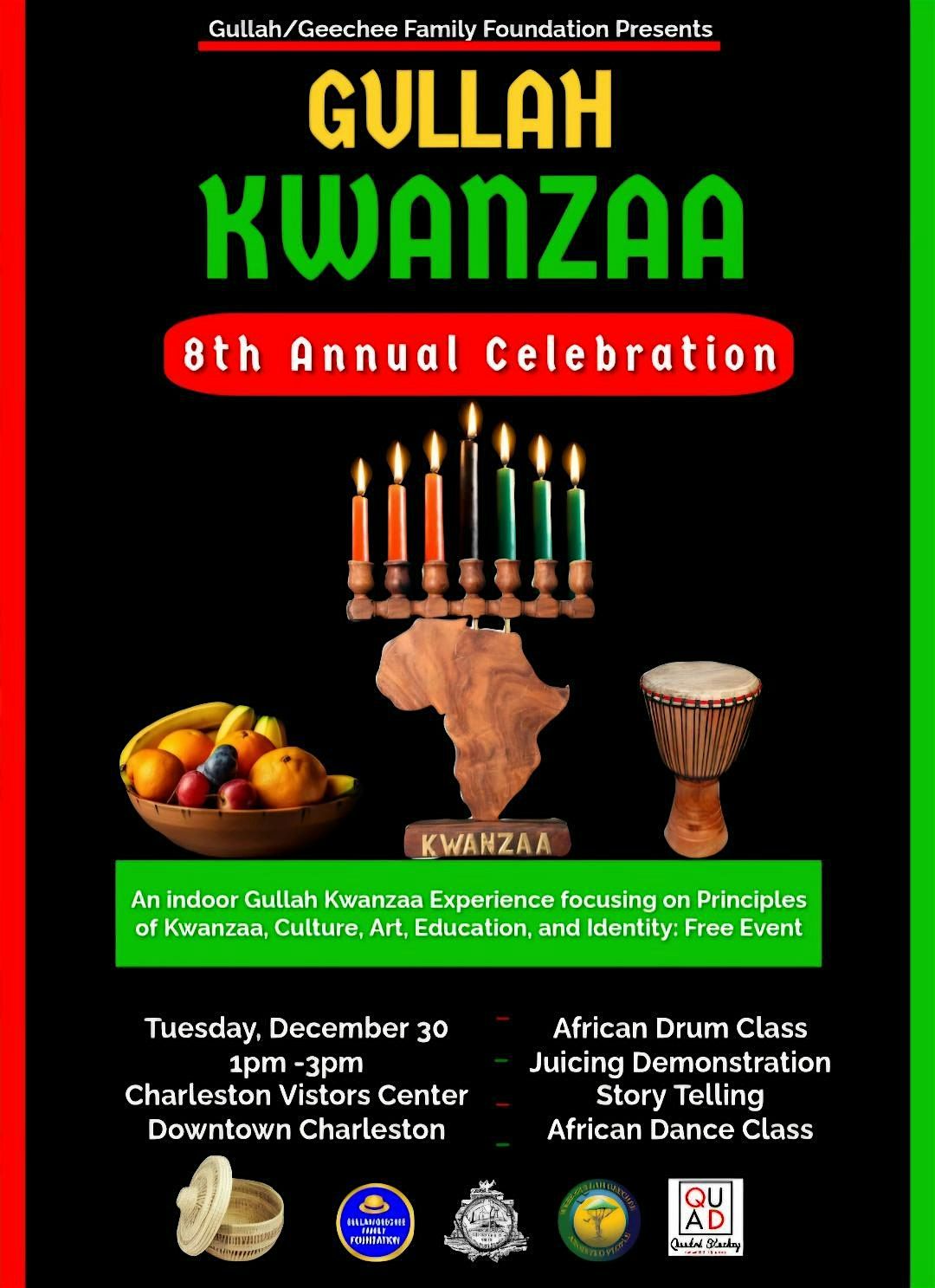 8th Annual Gullah Kwanzaa Celebration, 30 December | Event in Charleston | AllEvents