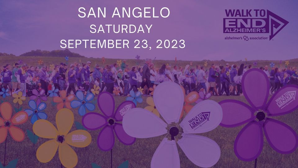 2023 Walk To End Alzheimers San Angelo, Kirby Park, San Angelo
