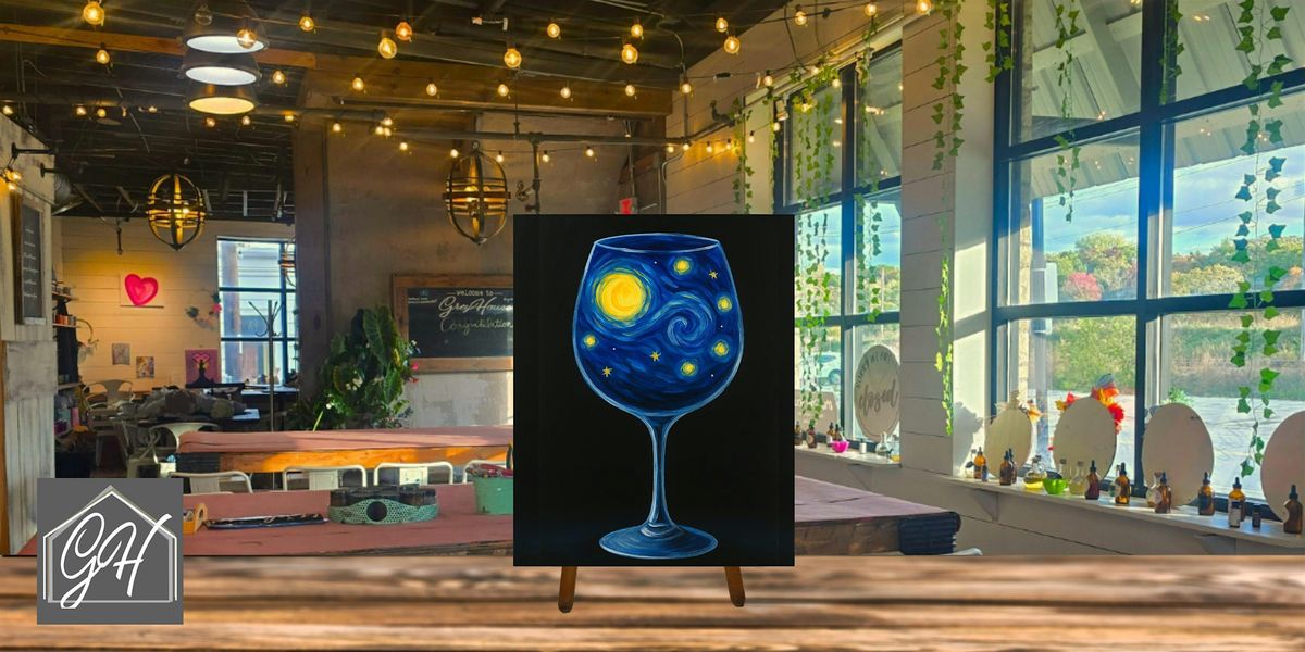 Starry Wine - Paint & Sip, 26 November | Event in Wauwatosa | AllEvents