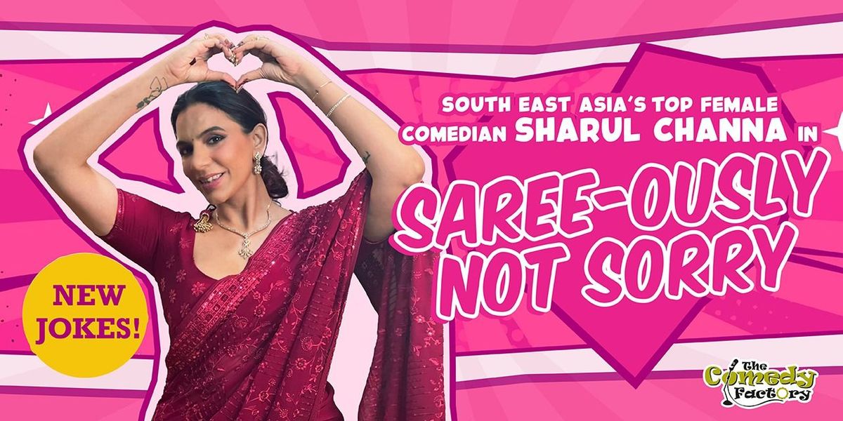 Saree-ously Not Sorry By Sharul Channa, 20 July | Event in Vadodara | AllEvents