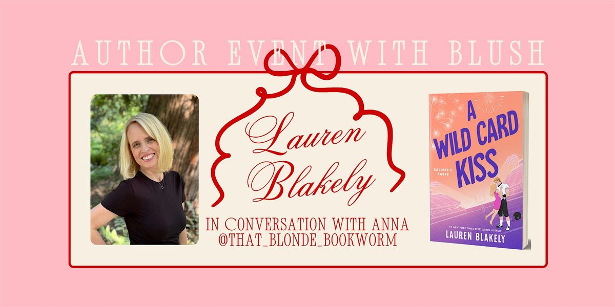Author Event with Lauren Blakely, 5 December | Event in Dallas | AllEvents