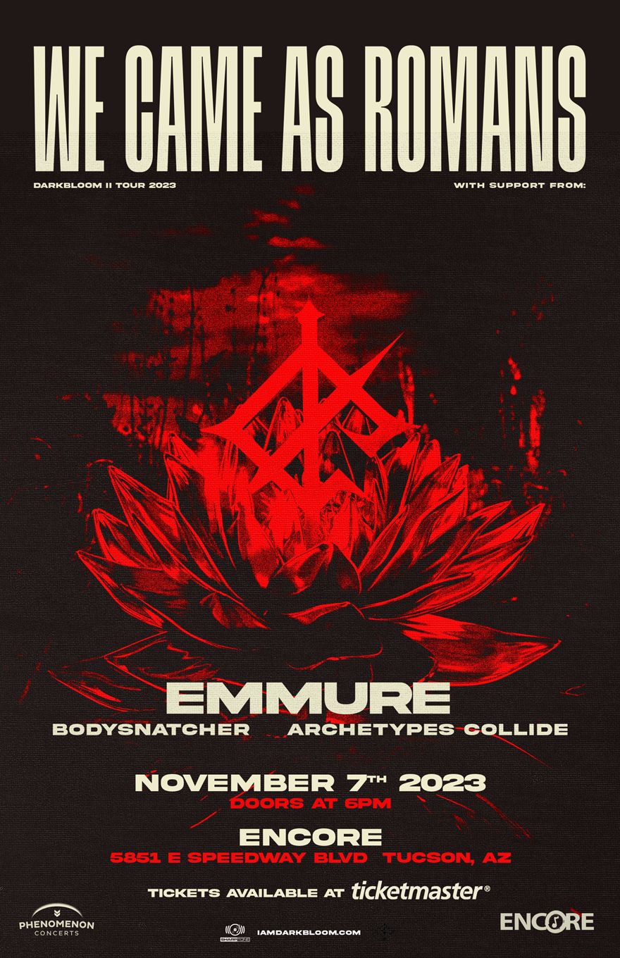 We Came As Romans at Temple Theatre Tacoma, 13 August | Event in Tacoma | AllEvents