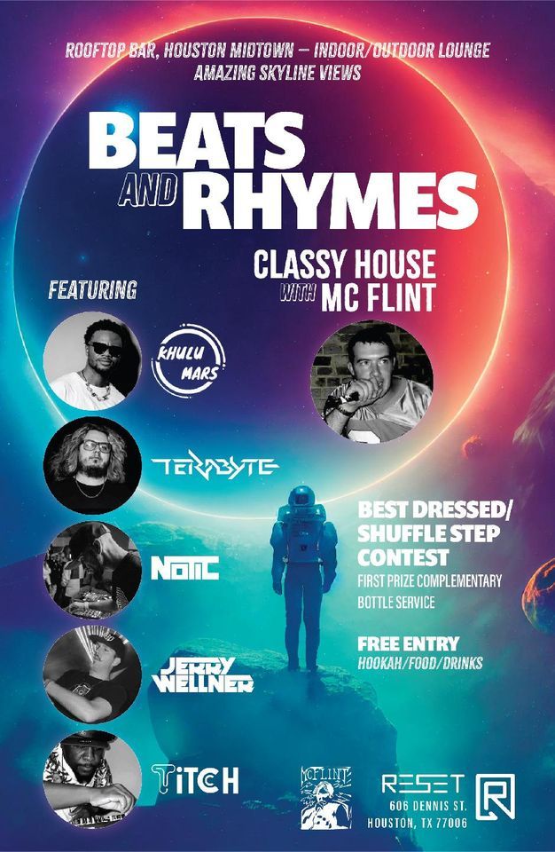Beats & Rhymes at RESET, RESET HTX, Houston, 28 February