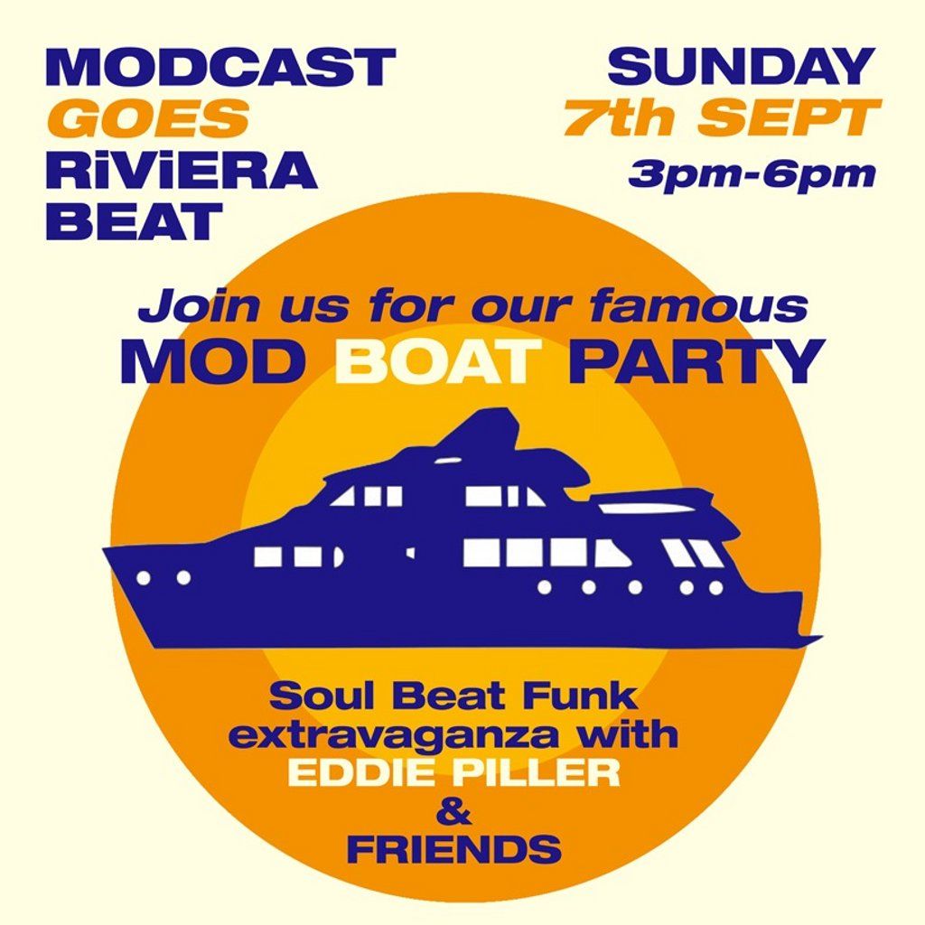Modcast * Mod Boat Party, 7 September | Event in Cattolica | AllEvents