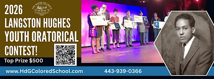 The 2026 Langston Hughes Youth Oratorical Contest, 7 February | Event in Havre de Grace | AllEvents