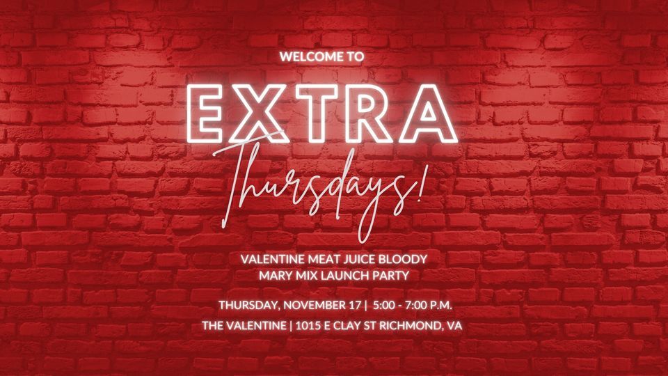 Valentine Meat Juice Bloody Mary Mix Launch Party, The Valentine