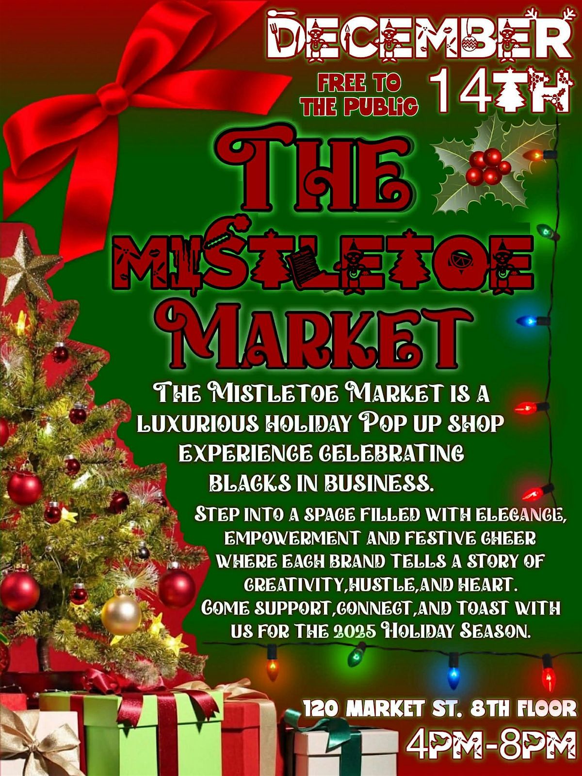 The Mistletoe Market, 14 December | Event in Indianapolis | AllEvents