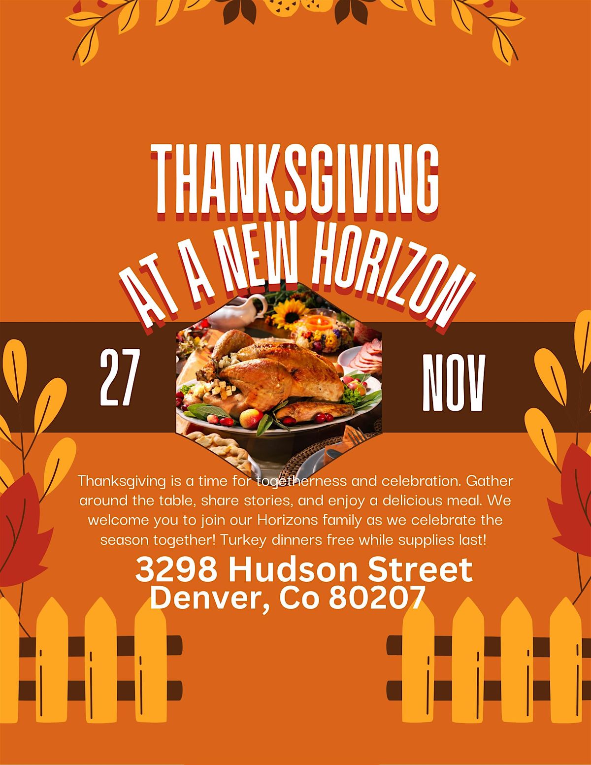 Thanksgiving Day Party, 27 November | Event in Denver | AllEvents