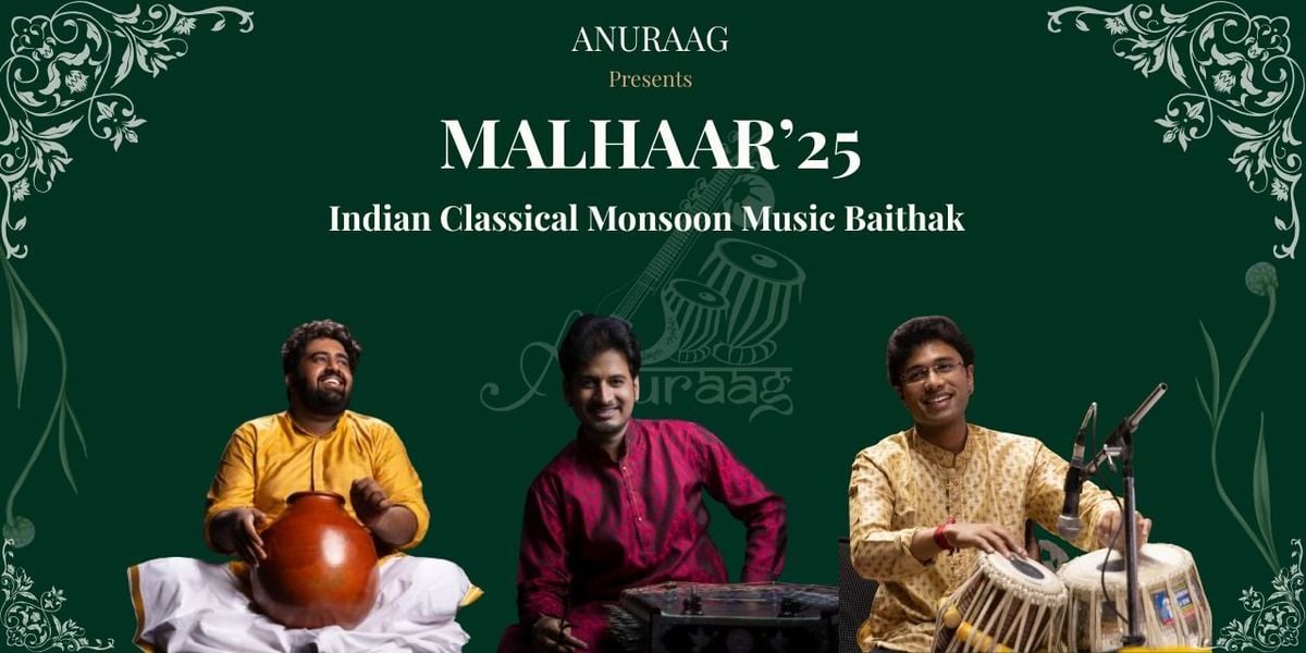 Classical Music Baithak- Malhaar'25, 31 August | Event in New Delhi | AllEvents