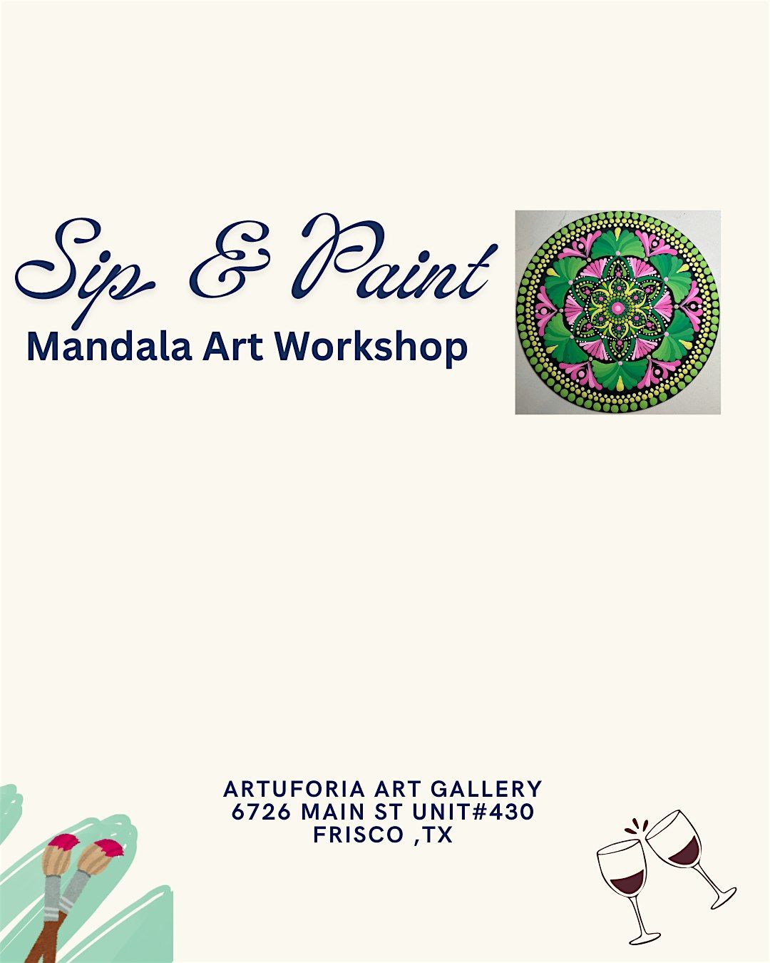 Wine & Art @ Artuforia | Event in Frisco | AllEvents