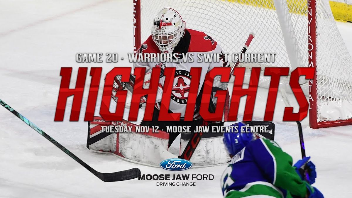 Moose Jaw Warriors at Swift Current Broncos at InnovationPlex, 14 November | Event in Swift Current | AllEvents