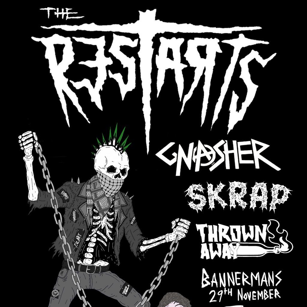 The Restarts, Edinburgh, 29 November | Event in Edinburgh | AllEvents