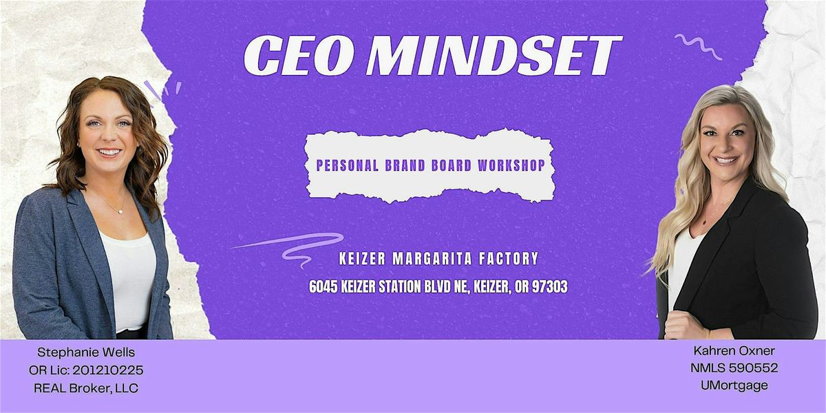 CEO Mindset and Margs, 1 December | Event in Keizer | AllEvents