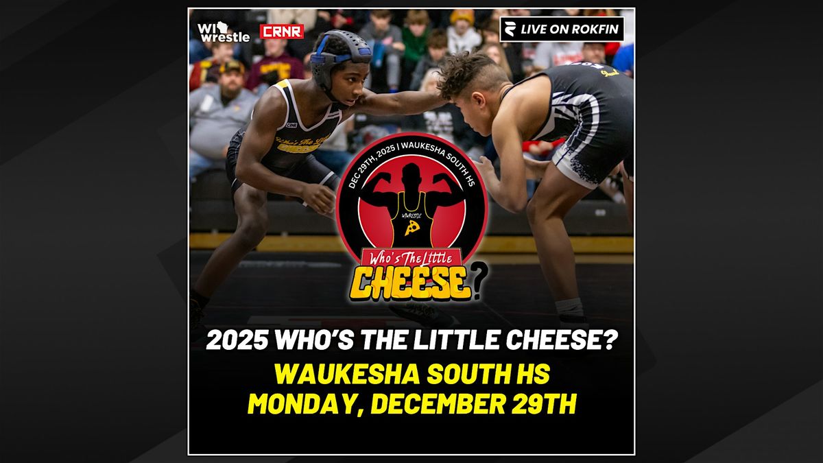 2025 Who's The Little Cheese?, 29 December | Event in Waukesha | AllEvents