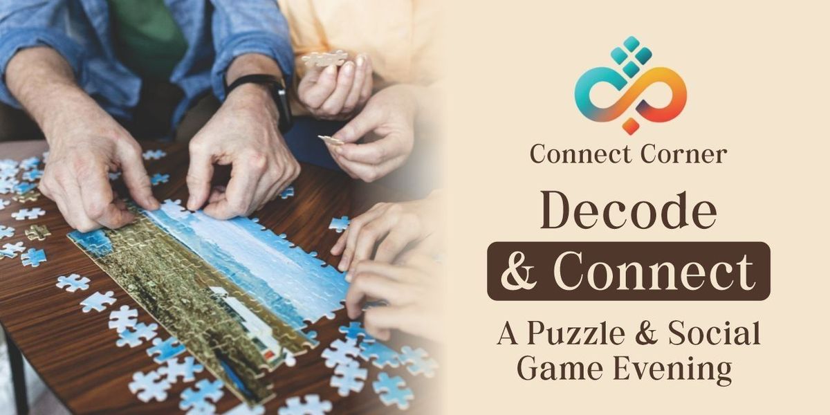 Connect Corner : Decode & Connect, 27 July | Event in Hyderabad | AllEvents