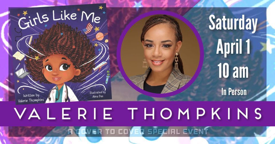 Storytime with Author Valerie Thompkins, Cover to Cover Books for Young