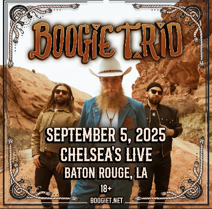 BOOGIE T.RIO in Baton Rouge, 5 September | Event in Baton Rouge | AllEvents