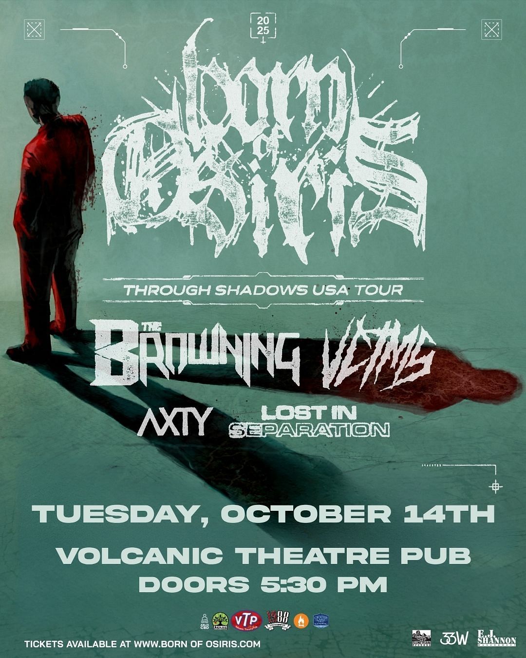 Born of Osiris  The Browning  AXTY & Lost in Separation, 26 September | Event in Lincoln | AllEvents