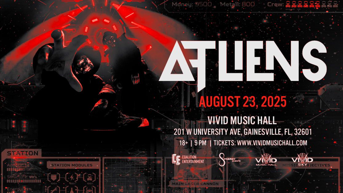 Atliens in Gainesville, 23 August | Event in Gainesville | AllEvents