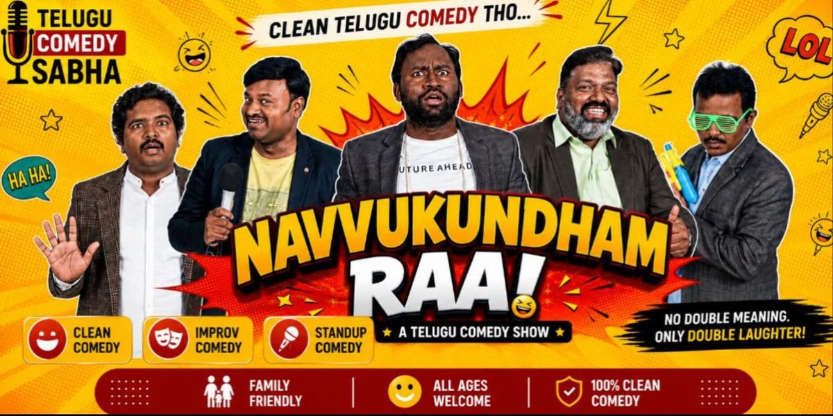 Navvukundham Raa.. - Telugu Clean Standup & Improv