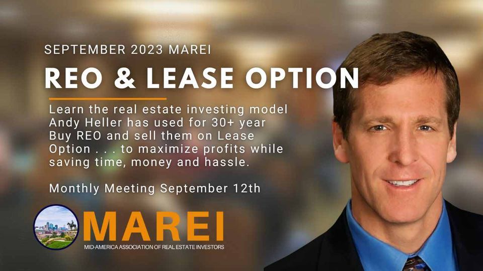 MAREI Monthly Meeting Getting Ready for the Downturn with REO & Lease