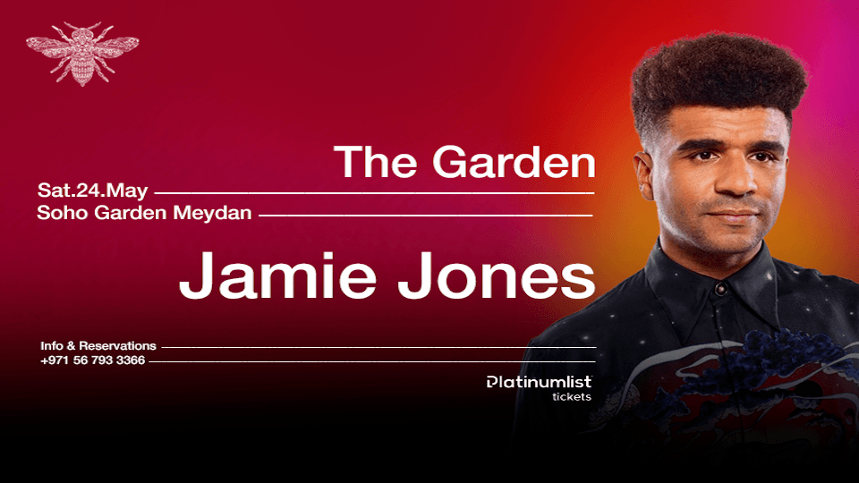 Jamie Jones at Soho Garden Meydan in Dubai, 24 May | Event in Dubai | AllEvents